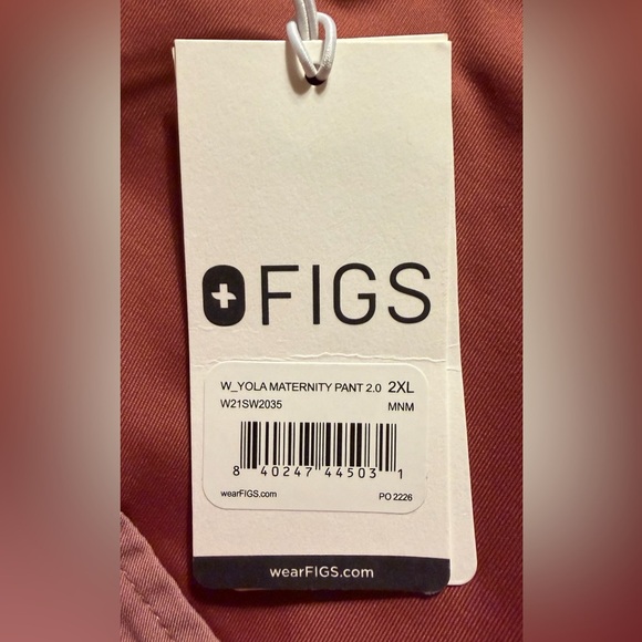 Figs Yola Maternity 2.0 Scrub Pants - Picture 7 of 10